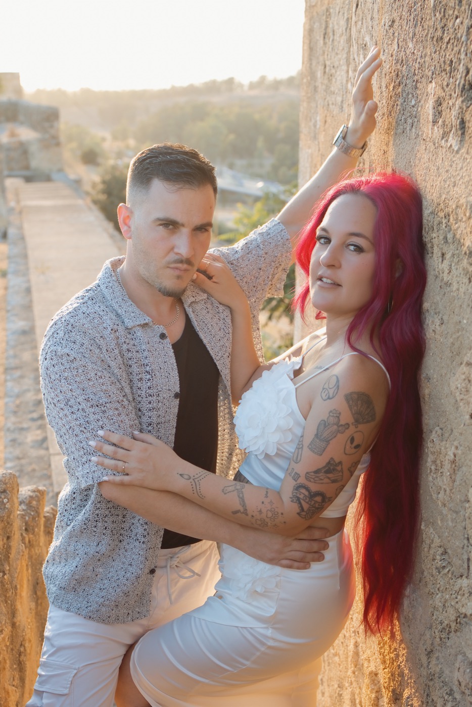 Un momento de Jessy y Tato